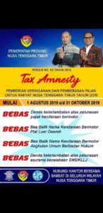 UPTD Pendapatan Daerah Kabupaten Kupang Layani Amnesti Pajak Kendaraan