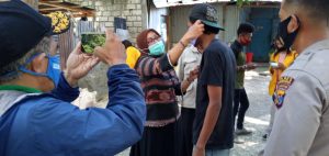 Implementasikan PerWaliKota Tentang Prokes, Kelurahan Liliba Operasi Tertib Masker