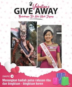 Yuk!!! Raih Hadiah Bersama Puteri Cilik dan Putera Tari Indonesia Asal NTT, Special Give Away Valentine’s Day