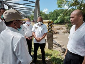 Gubernur Viktor Pantau Tiga Lokasi Terdampak Bencana di Malaka