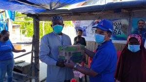 Demokrat  NTT Salurkan Bantuan dari AHY untuk Warga Terdampak Seroja di Pulau Kera
