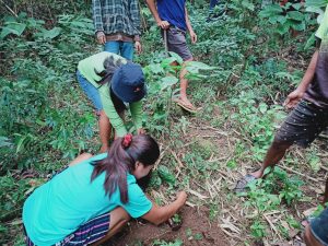 Karang Taruna Tunas Bhakti Rana Mbata Tanam Pohon di Kawasan Mata Air