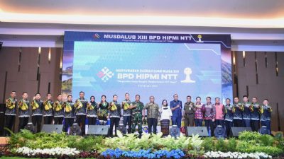 Kasrem 161/WS Hadiri Musdalub XIII dan Pelantikan Pengurus BPD HIPMI NTT Periode 2022-2025