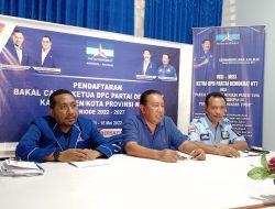 30 Bakal Calon Ketua DPC Siap Bertarung di Muscab Demokrat NTT