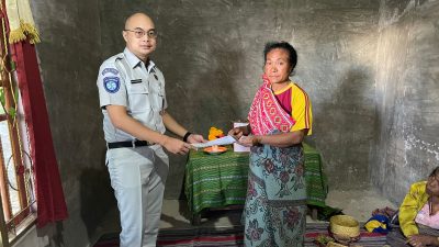 Jasa Raharja NTT Santuni Ahli Waris Martin Lesi Korban Lakalantas di Kalimantan Timur