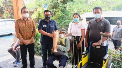 Munadi Herlambang : Jasa Raharja Peduli Lingkungan Dan Penyandang Disabilitas Untuk Recovery Di Bali