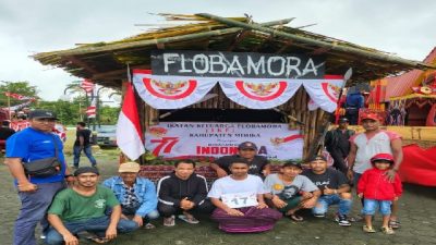 Hebat, Pondok Asli Lamaholot-Flobamora Juarai Lomba Kendaraan Hias Carnaval HUT RI ke 77 di Mimika-Papua