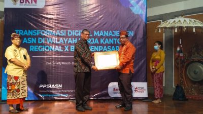 Manggarai Timur Raih Penghargaan BKN Award 2022