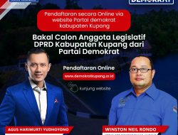 Demokrat Kabupaten Kupang Buka Pendaftaran Caleg Secara Online … Ayo Segera Daftar