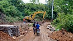 Pemkab Matim Gelontorkan Dana Dua Miliar Lebih Bangun  Ruas Jalan Watu Cie-Gurung